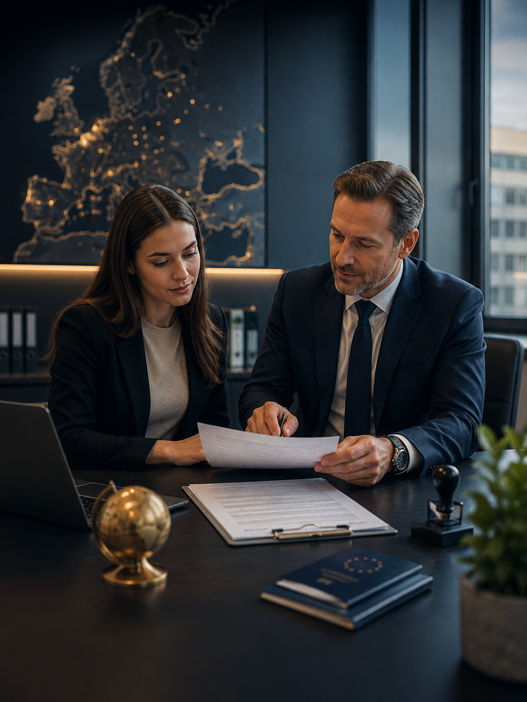 Консультация кандидата по документам и легальной работе в Европе — NMT Leasing Assistant
